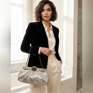 Coach Metallic Gold Bag/Clutch – Model 14210